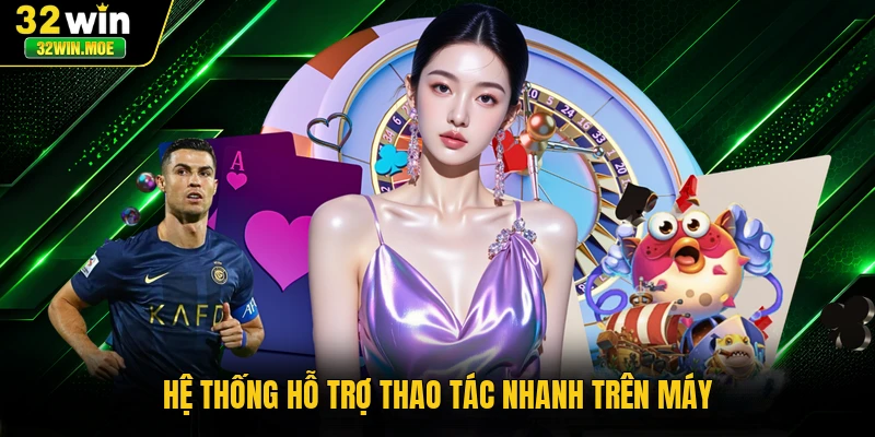 Hệ thống hỗ trợ thao tác nhanh trên máy
