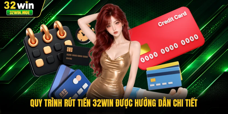 Quy trình rút tiền 32WIN được hướng dẫn chi tiết